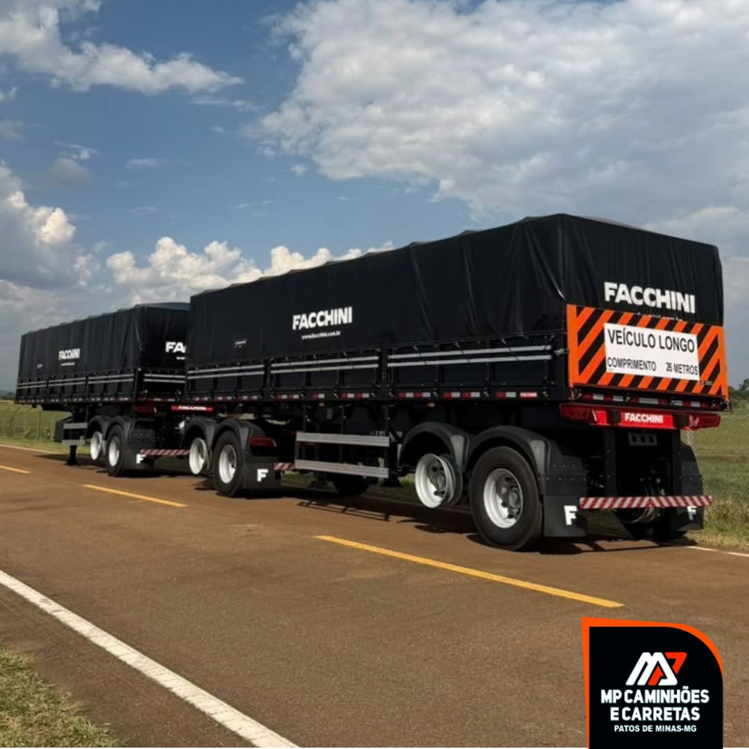 RODOTREM GRANELEIRO FACCHINI DOLLY ESFÉRICO 0KM